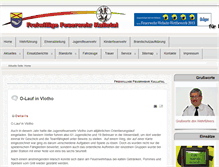 Tablet Screenshot of feuerwehr-kalletal.de